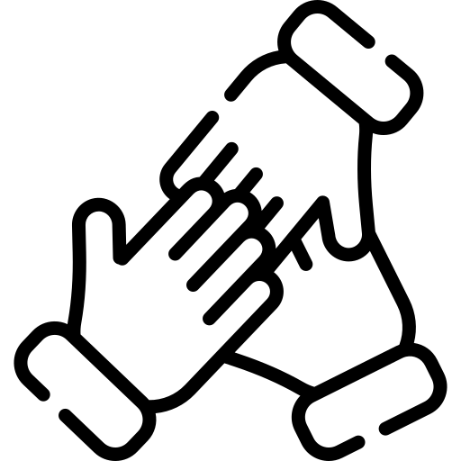 A group of volunteers working together